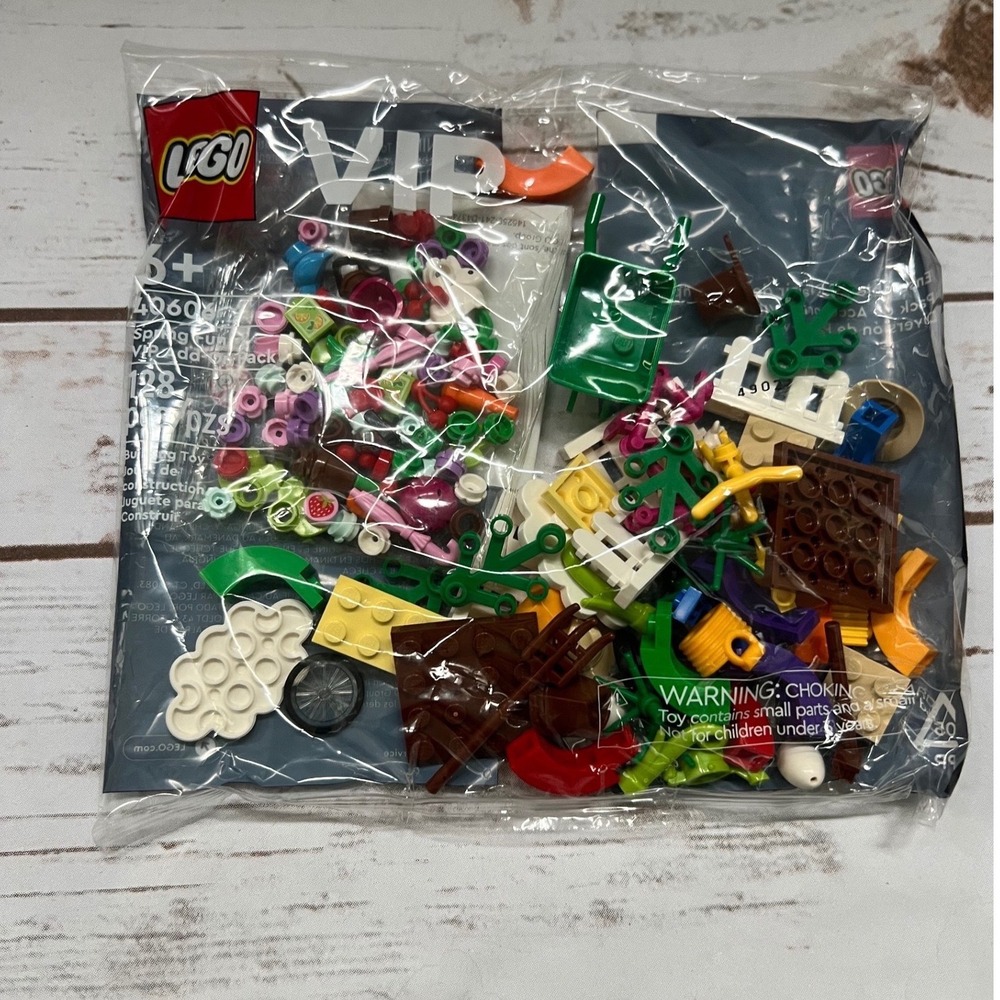 LEGO Spring Fun Add-On Pack Multicolor VIP Polybag 40606 128pcs OS‎